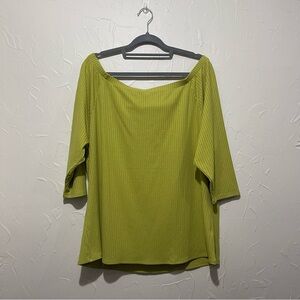 Soft Surroundings Green Blouse